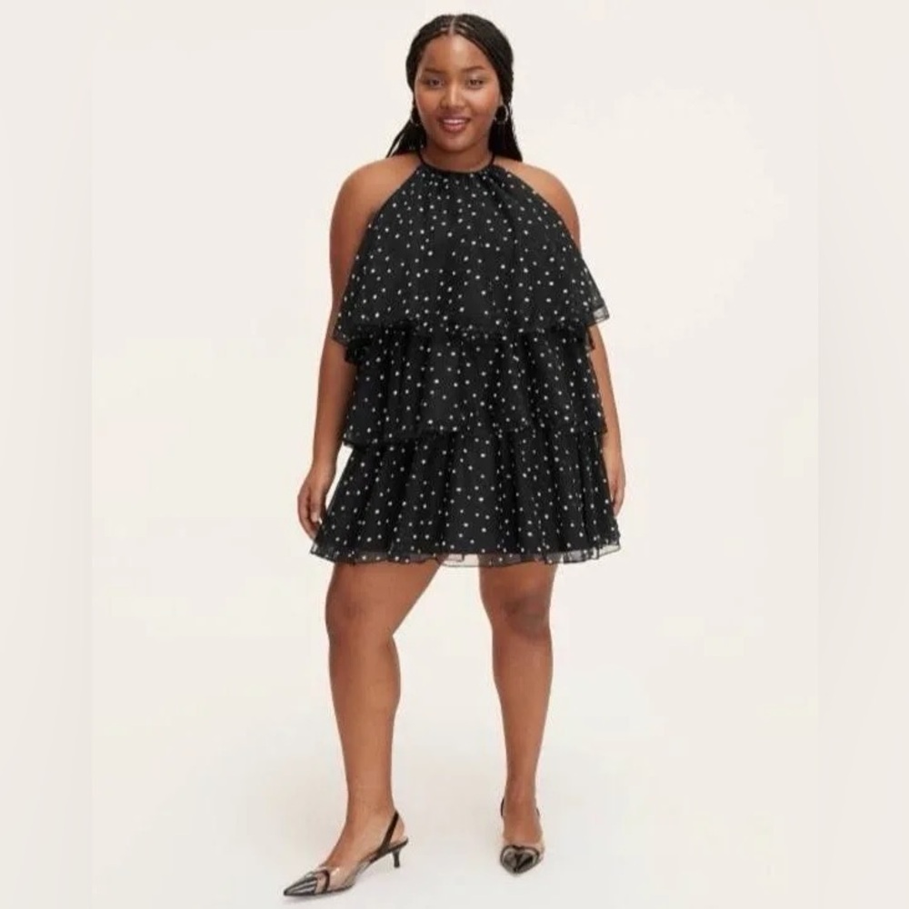 Kate Spade X Target Polka Dot Tiered Mini Dress